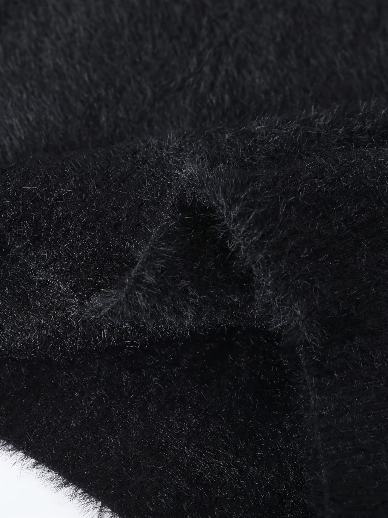 Selfwear™ Contrast Sleeve Knit Crewneck Sweater