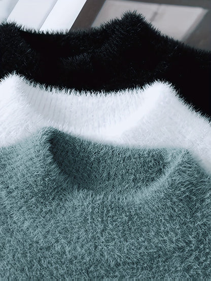 Selfwear™ soft Knit Crewneck Sweater