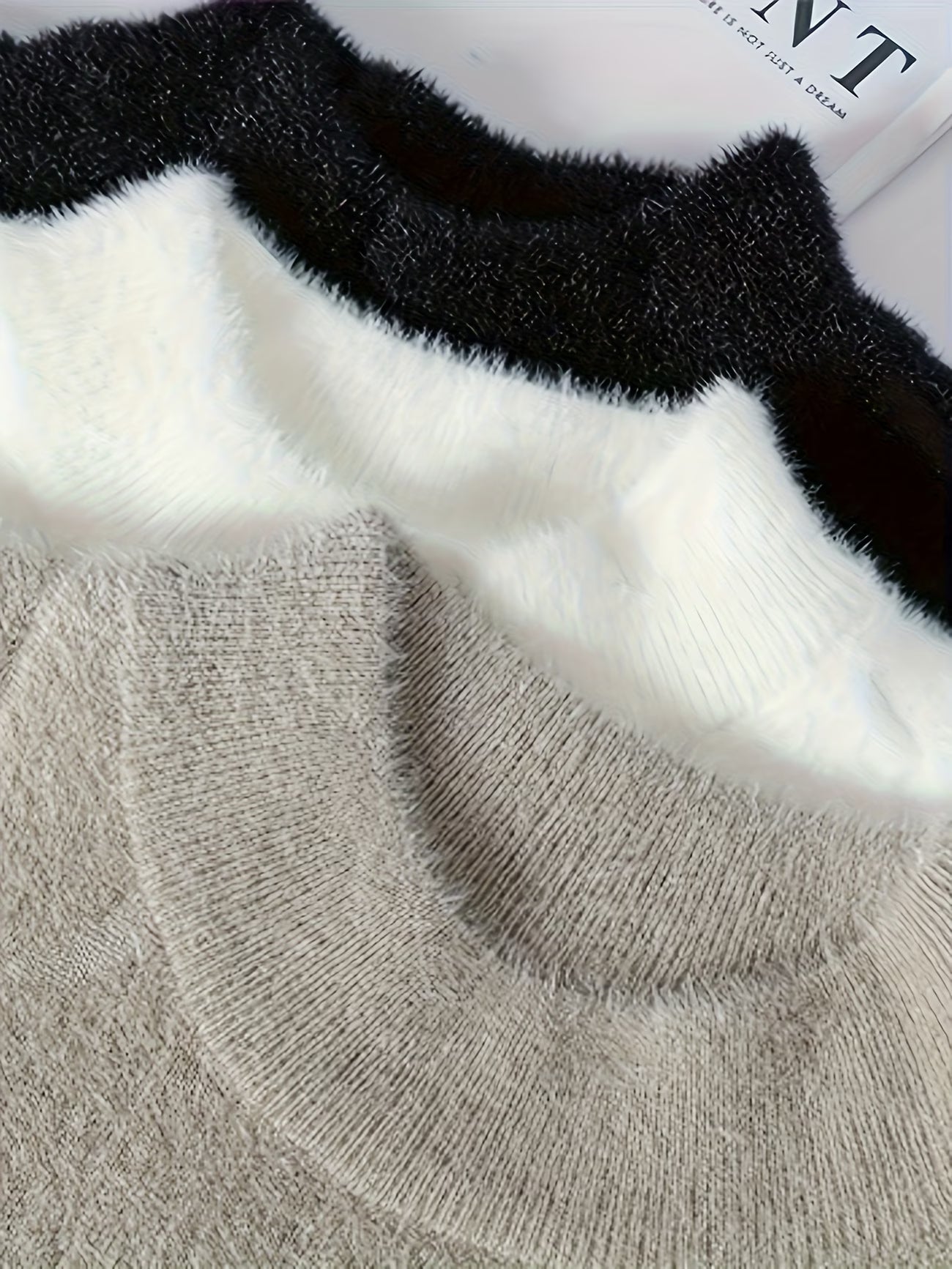 Selfwear™ Minimalist Textured Knit Crewneck Sweater