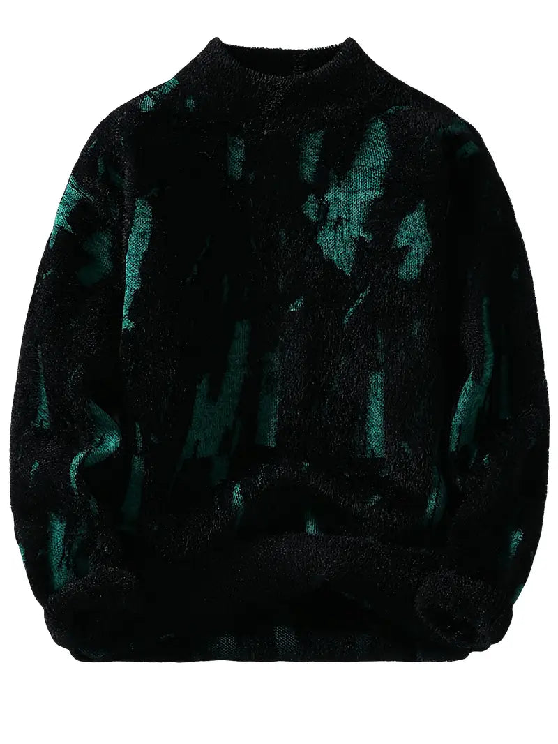 Selfwear™ Abstract Black & White Knitted Sweater