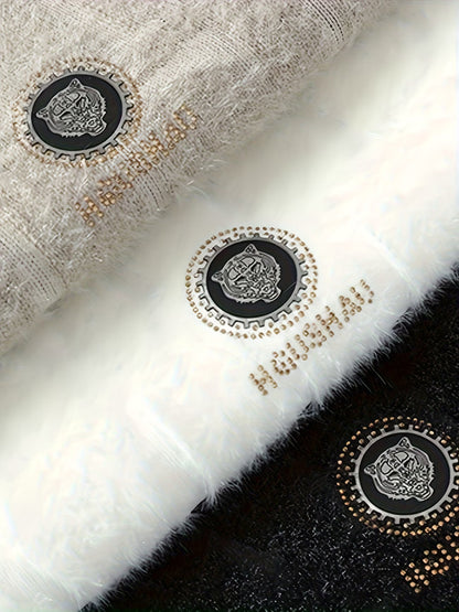 Selfwear™ Minimalist Textured Knit Crewneck Sweater