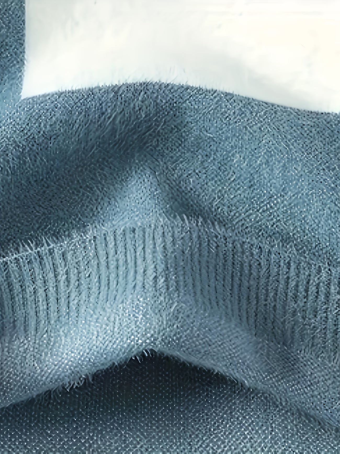 Selfwear™ Color-Block Knit Crewneck Sweater